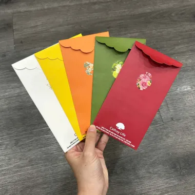 Bao Lì Xì In Logo Theo Yêu Cầu - Xưởng In Bao Lì Xì Doanh Nghiệp Giá Rẻ