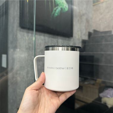 Ly Giữ Nhiệt TYESO Có Tay Cầm In Logo – Quà Tặng Doanh Nghiệp Sang Trọng