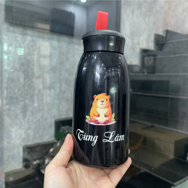 SS 03 - BÌNH GIỮ NHIỆT IN TÊN - BÌNH GIỮ NHIỆT CHẤT LƯỢNG IN LOGO THEO YÊU CẦU