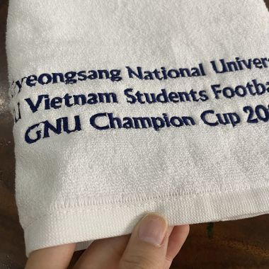 Bộ quà tặng túi canvas - khăn tắm - móc khóa in logo | Quà Tặng Nhanh