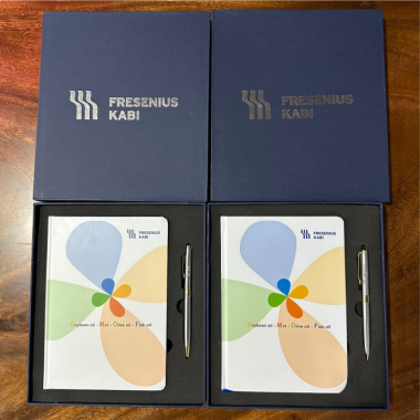 Bộ Quà Tặng Sổ Tay 2 Món - Quà Tặng Doanh Nghiệp In Logo