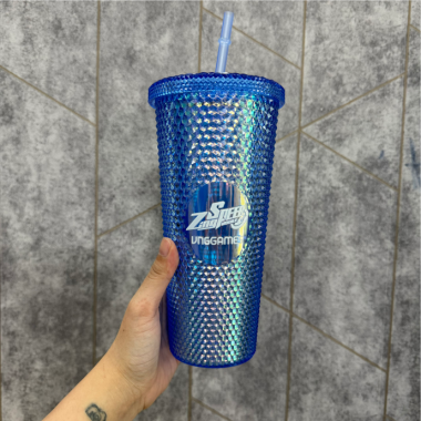 LY NHỰA GAI DUNG TÍCH 700ML - LY NHỰA KIM CƯƠNG IN LOGO THEO YÊU CẦU