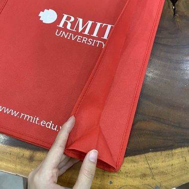 Túi Vải Không Dệt In Logo RMIT - Túi Vải Không Dệt Giá Rẻ In & Thêu Theo Yêu Cầu