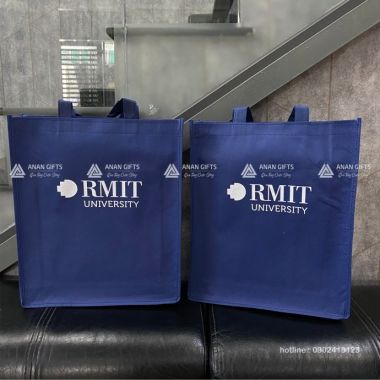 Túi Vải Không Dệt In Logo RMIT - Túi Vải Không Dệt Giá Rẻ In & Thêu Theo Yêu Cầu