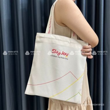 Túi Vải Canvas Dây Đai - In Logo Theo Yêu Cầu - Sản Xuất Túi Canvas Giá Rẻ