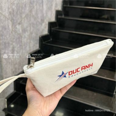 Túi Canvas Mini In Logo Theo Yêu Cầu - Sản Xuất Túi Canvas Giá Rẻ