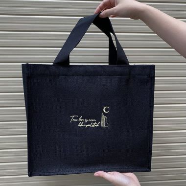 Túi Vải Đay Thêu Logo Theo Yêu Cầu - Quà Tặng Thân Thiện Môi Trường