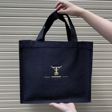 Túi Vải Đay Thêu Logo Theo Yêu Cầu - Quà Tặng Thân Thiện Môi Trường