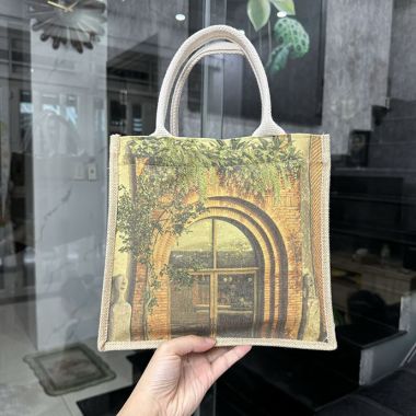 Túi Vải Đay In Logo Chất Lượng - Túi Cói In Logo Giá Rẻ