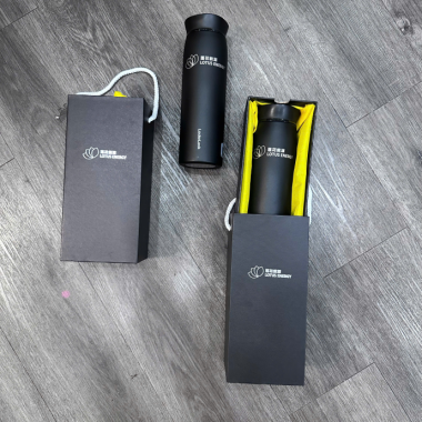 Bình Giữ Nhiệt Lock&Lock LHC4244BLK 460ml Kèm Hộp – In Logo Theo Yêu Cầu