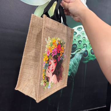 Túi Vải Đay In Logo Theo Yêu Cầu – Quà Tặng Thân Thiện Môi Trường