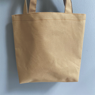 Túi vải không dệt màu vàng trơn