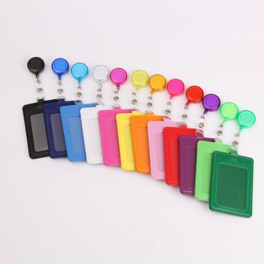 Bao Da Đeo Thẻ Nhiều Màu – Hộp Đựng Thẻ Nhân Viên, Sinh Viên, Sự Kiện