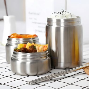 Bộ Hộp Cơm Giữ Nhiệt Lock&Lock LHC8031SLV - In & Khắc Logo Theo Yêu Cầu giá tốt - Quà Tặng Doanh Nghiệp