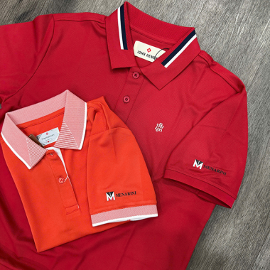 Áo Thun Vải Cá Sấu In Logo Theo Yêu Cầu