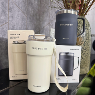 Ly Giữ Nhiệt LocknLock LHC4340 - In Logo Theo Yêu Cầu, Giữ Nhiệt Lâu Dài
