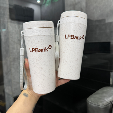 Bình Lúa Mạch In Logo Theo Yêu Cầu - Quà Tặng Xanh, Giá Tốt | Quà Tặng Nhanh