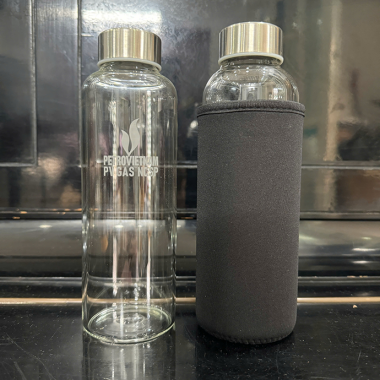 Bình Nước Thủy Tinh 1000ml In Logo Theo Yêu Cầu - Chất Lượng Cao