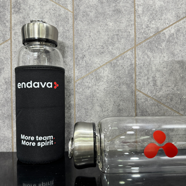 Bình Nước Thủy Tinh 1000ml - In Logo Theo Yêu Cầu | Quà Tặng Nhanh