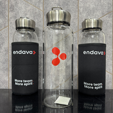 Bình Nước Thủy Tinh 1000ml - In Logo Theo Yêu Cầu | Quà Tặng Nhanh