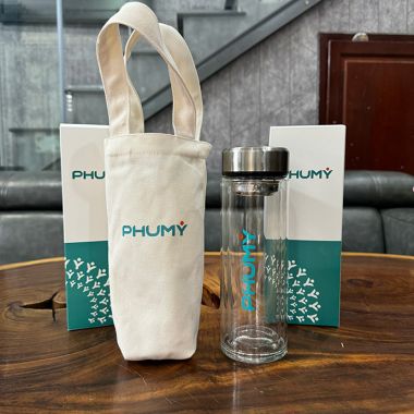 Bình Thủy Kèm Hộp & Túi Đựng – In Logo Theo Yêu Cầu Giá Tốt