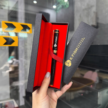 Bút Kim Loại Kèm Hộp In Logo - Quà Tặng Doanh Nghiệp Cao Cấp, Sang Trọng