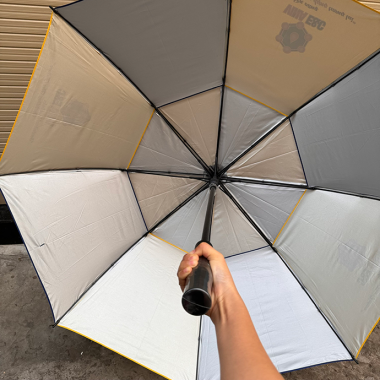 Dù Cỡ Lớn 2 Tầng Cao Cấp In Logo Theo Yêu Cầu – Quà Tặng Sang Trọng, Bền Đẹp