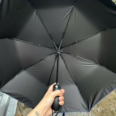 Ô Dù Cỡ Lớn Màu Xanh Navy – In Logo Check Point