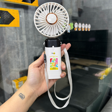 Quạt Cầm Tay Mini Sạc USB – Quà Tặng In Logo Theo Yêu Cầu