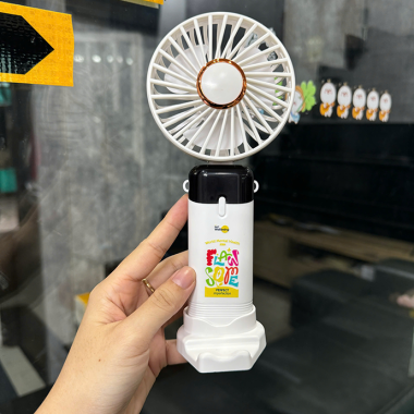 Quạt Cầm Tay Mini Sạc USB – Quà Tặng In Logo Theo Yêu Cầu