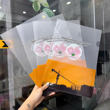 Bìa Lá Đựng Hồ Sơ In Logo Theo Yêu Cầu – Sản Xuất Bìa Lá Giá Tốt