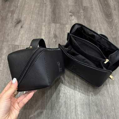 Túi Mỹ Phẩm Bọc Da In Logo Theo Yêu Cầu - Cao Cấp, Sang Trọng