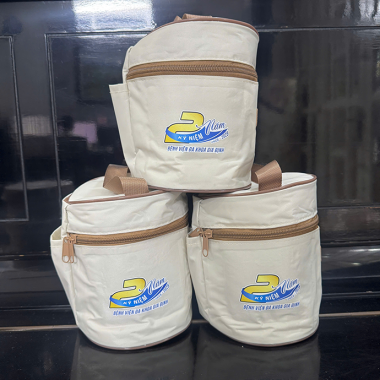 Bộ Cơm Kèm Túi Giữ Nhiệt In Logo - Quà Tặng Doanh Nghiệp Giá Tốt