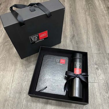 Bộ Quà Tặng Bình Giữ Nhiệt Kèm Sổ – Sang Trọng, In Logo Theo Yêu Cầu