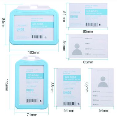 Bao Đeo Thẻ Nhựa UHOO Cao Cấp – Chống Thấm Nước, Bền Đẹp