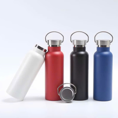 Bình Giữ Nhiệt Inox Nắp Quai Xách Nhiều Màu 500ml In Logo Theo Yêu Cầu