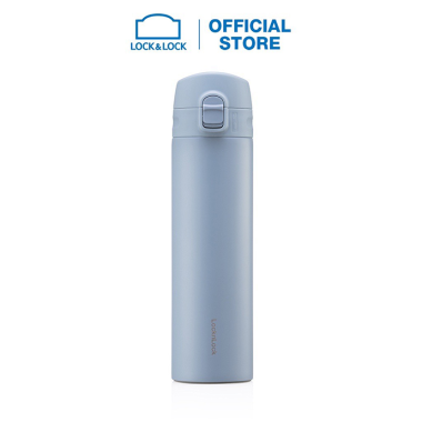 Bình Giữ Nhiệt Slim Fit LocknLock 400 ml Mở Nắp One‑Touch In Logo