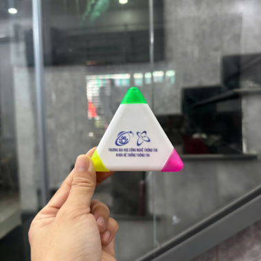 Bộ Bút Dạ Quang Nhiều Hình Dạng In Logo Theo Yêu Cầu