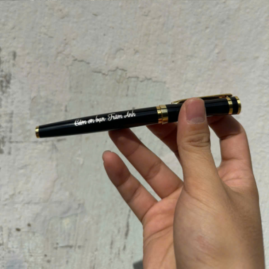 Bút Ký Khắc Tên – Kèm Hộp Nhung Đỏ Sang Trọng – In Logo Theo Yêu Cầu