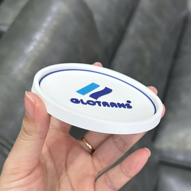 Lót Ly Tròn Nhựa Dẻo In Logo Theo Yêu Cầu – Quà Tặng Doanh Nghiệp