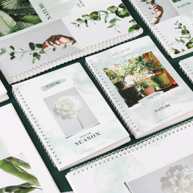 Sổ Tay Lò Xo In Logo Theo Yêu Cầu