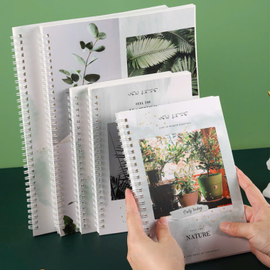 Sổ Tay Lò Xo In Logo Theo Yêu Cầu