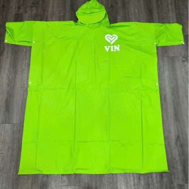 Áo Mưa Dù In Logo Thiết Kế Theo Yêu Cầu - Sản Xuất Áo Mưa Quảng Cáo