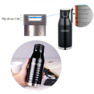 Bình Giữ Nhiệt Lock&Lock Urban Tumbler 420ml – Phong Cách Hiện Đại, Giữ Nhiệt Lâu (Mã: LHC4150)