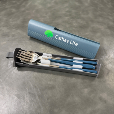 Bộ Muỗng Nĩa Đũa Inox Có Hộp – Gọn Nhẹ, Tiện Lợi Mang Theo Mọi Nơi