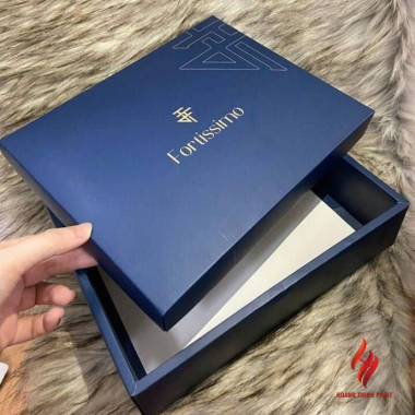 Hộp Quà Cứng Cột Nơ – In Logo Theo Yêu Cầu, Sang Trọng Và Tinh Tế