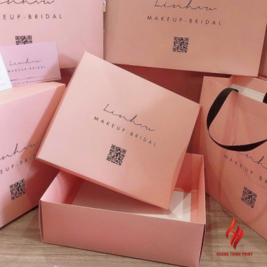 Hộp Quà Cứng Cột Nơ – In Logo Theo Yêu Cầu, Sang Trọng Và Tinh Tế