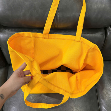 Túi Vải Canvas Màu Vàng – In Logo Theo Yêu Cầu, Nổi Bật Thương Hiệu