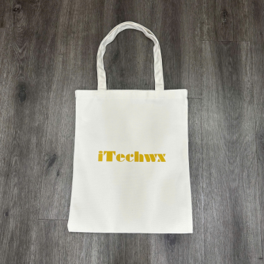 Túi Vải Canvas In Logo iTechwx – Đơn Giản, Hiện Đại, Thân Thiện Môi Trường
