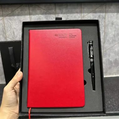 Set Quà Tặng Sổ Tay & Bút In Logo – Giftset Doanh Nghiệp Cao Cấp